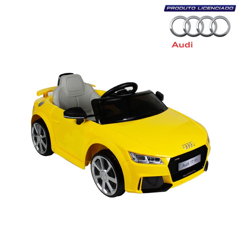 Carro-Audi-Tt-Rs-Eletrico-12v-Amarelo-Bel