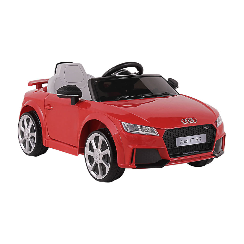 Carrinho Eletrico Bel Audi TT RS 12V Controle Remoto Vermelho - Maçã Verde  Baby