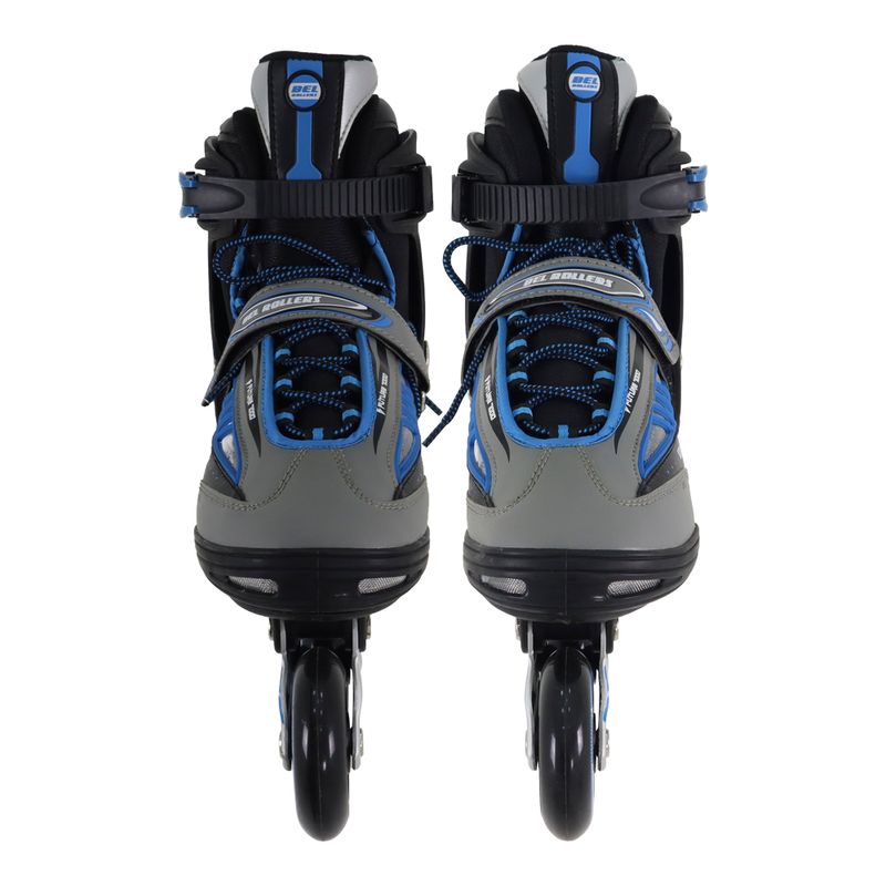 Patins-Inline-Future-Pro-Ajustavel-Azul-41-Bel