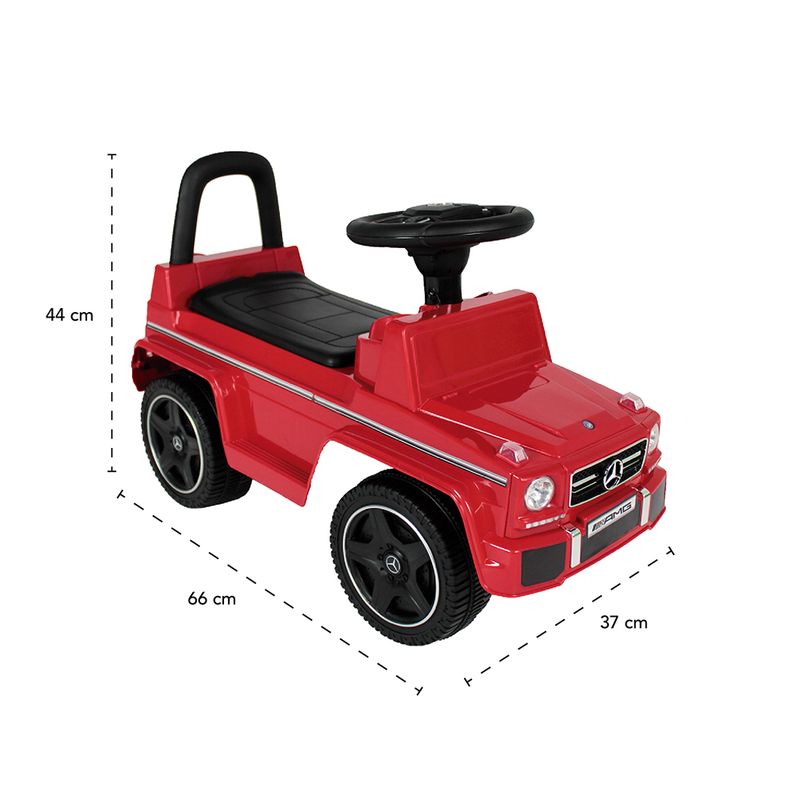 Carrinho-Andador-Mercedes-bens-Vermelho-Bel