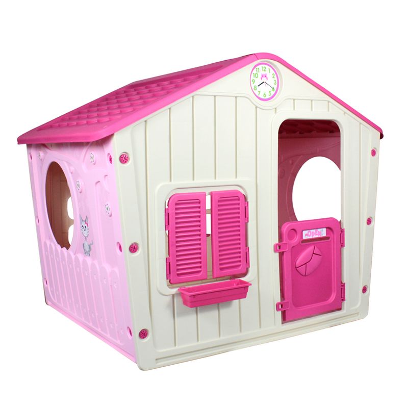 Casinha-de-Brinquedo-Rosa-Bel