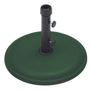 Base para Ombrellone Redonda de Concreto Expandido 16kg Verde