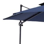 Ombrelone-Suspenso-Roma-Giratorio-360°-300m-Base-Em-Cruz-com-Suporte-Para-Luminaria-Azul-Bel