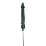 Ombrelone-Chino-Articulado-Multi-Varetas-Em-Fibra-de-Vidro-250m-Verde-Bel