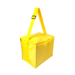 Bolsa Térmica em Poliéster 24 Latas Amarela Bel