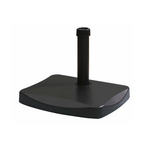 Base para Ombrellone Meia Lua em Concreto 22kg Preta