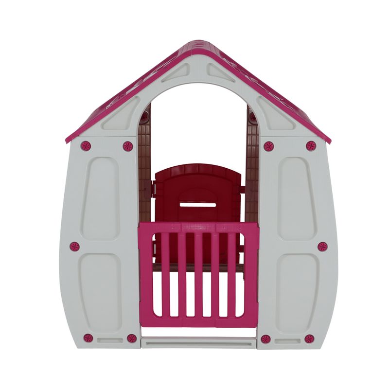 Casinha-de-Brinquedo-Magical-Rosa-Bel