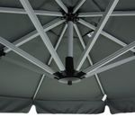 Ombrelone-Suspenso-Articulado-Giratorio-300m-Cinza-Bel