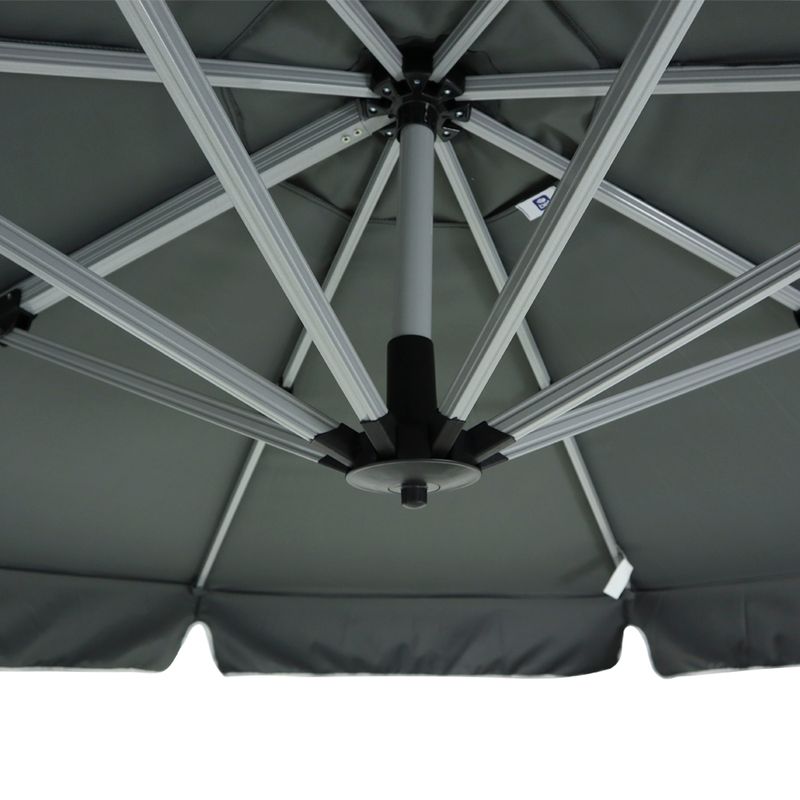 Ombrelone-Suspenso-Articulado-Giratorio-300m-Cinza-Bel