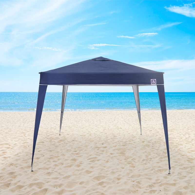 Tenda-Gazebo-Dobravel-3-M-X-3-M-Em-Poliester-Azul-Bel-