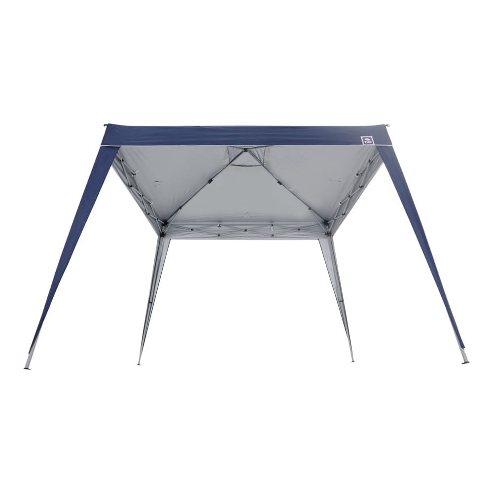 Tenda Gazebo Azul em Poliéster 3X3 Metros Articulada 330300 BEL