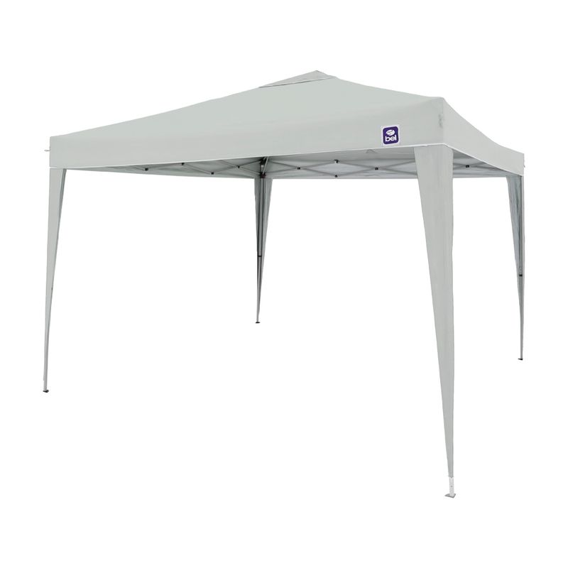 Tenda-Gazebo-Dobravel-3-M-X-3-M-Poliester-Branca-Bel-