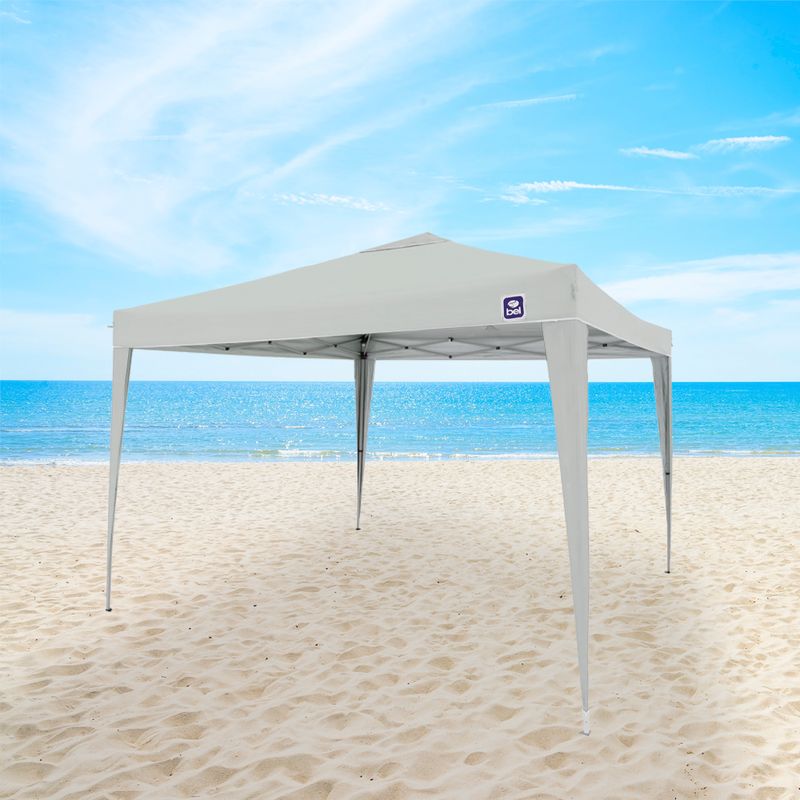 Tenda-Gazebo-Dobravel-3-M-X-3-M-Poliester-Branca-Bel-