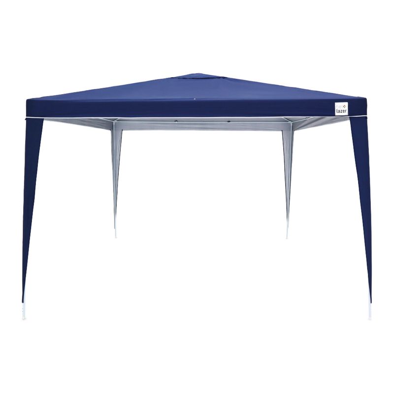 Tenda-Gazebo-Tubular-3-M-X-3-M-Poliester-Azul-Bel
