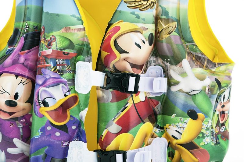 Colete-Inflavel-Infantil-Mickey-Roadster-Racers-Bel