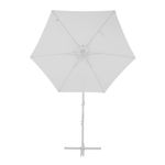 Ombrelone-Suspenso-Regulavel-250m-Branco-Bel