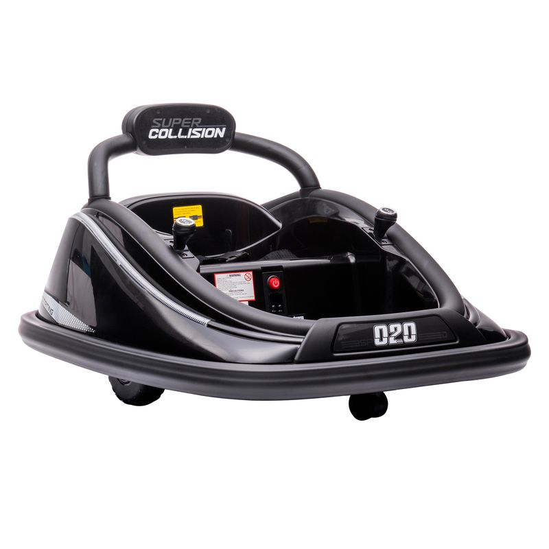 Carro-Eletrico-Choque-6v-Preto-Bel-