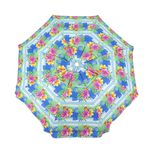 Guarda-sol-Articulado-Em-Poliester-e-Haste-de-Aluminio-240m-Floral-Bel-