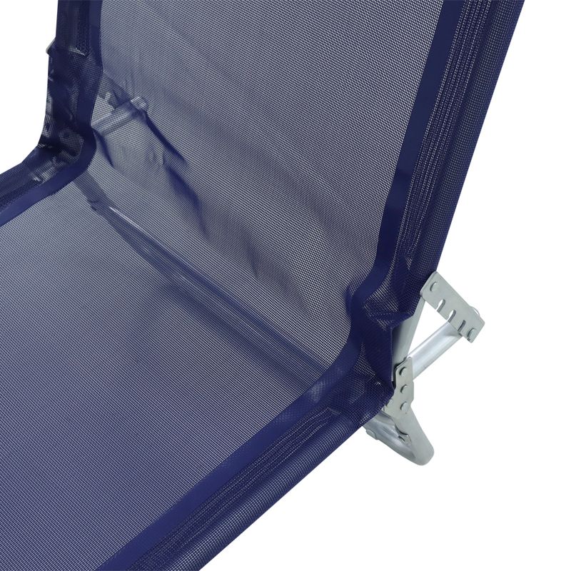 Cadeira-Espreguicadeira-Em-Textilene-e-Aluminio-Azul-Marinho