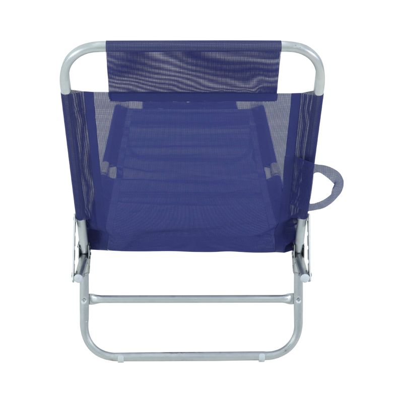 Cadeira-Espreguicadeira-Em-Textilene-e-Aluminio-Azul-Marinho