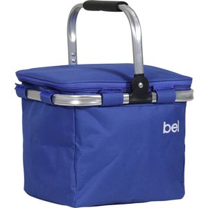 Bolsa Térmica com Alça de Alumínio 24 Latas Azul Bel