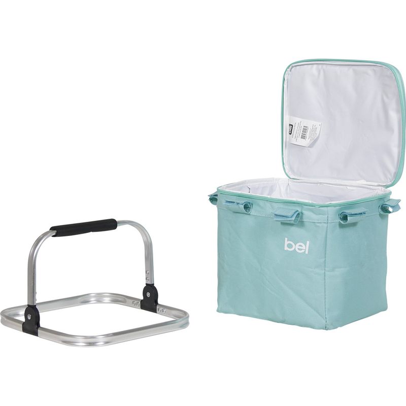 bolsa-termica-alca-aluminio-verde-aberta