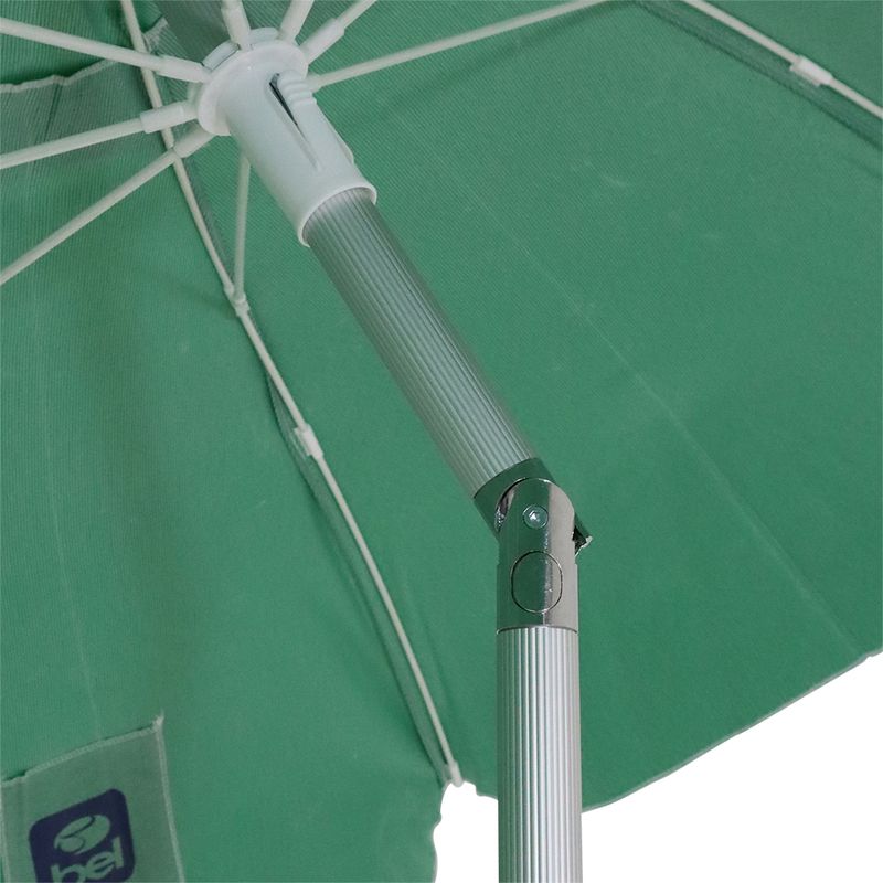 guarda-sol-articulado-bagum-aluminio-dois-metros-verde-bandeira-articulado