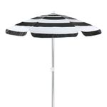 guarda-sol-bagum-aluminio-dois-metros-listrado-preto-aberto