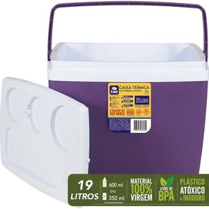 Caixa Térmica 19 Litros Açaí Bel