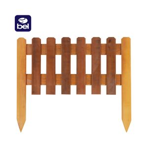 Cerca de Madeira Para Jardim e Decoração 60 x 50 cm Bel