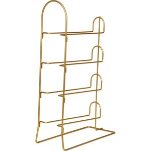 Suporte de Vinhos Vertical Dourado Viena - Bel