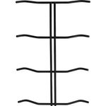 Suporte de Xícaras Fixo Preto Bel