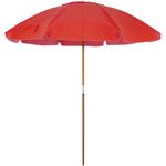 Guarda-sol-Caioba-Em-Bagum-e-Haste-de-Madeira-240m-Vermelho-Bel