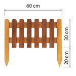 Dimensoes cerca de madeira - 852985