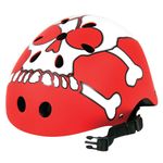 Capacete-Para-Skate-Em-Abs-Vermelho-Bel