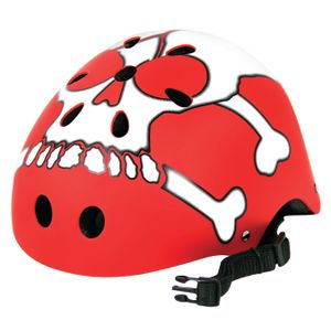 Capacete para Skate em ABS Vermelho Bel