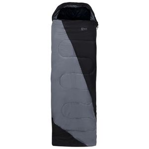 Saco de Dormir Max 2 em 1 Para Camping Preto e Cinza Bel