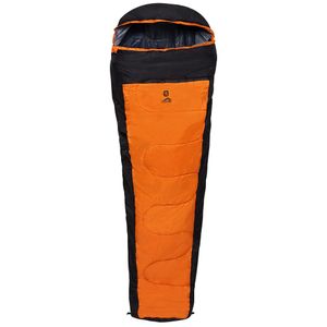 Saco de Dormir Xtreme Para Camping Laranja e Preto Bel