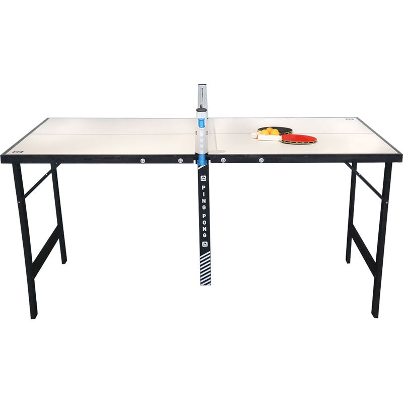 Mini-Mesa-de-Ping-Pong-Portatil-com-Kit-1-Rede-Retratil---2-Raquetes---3-Bolinhas-Bel-
