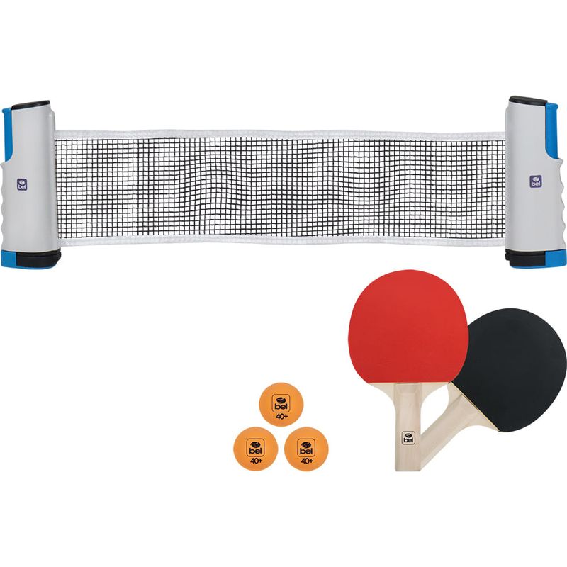 Mini-Mesa-de-Ping-Pong-Portatil-com-Kit-1-Rede-Retratil---2-Raquetes---3-Bolinhas-Bel-