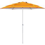 Guarda-sol-Milagres-Premium-Em-Aluminio-240m-Degrade-Laranja-amarelo-Bel-