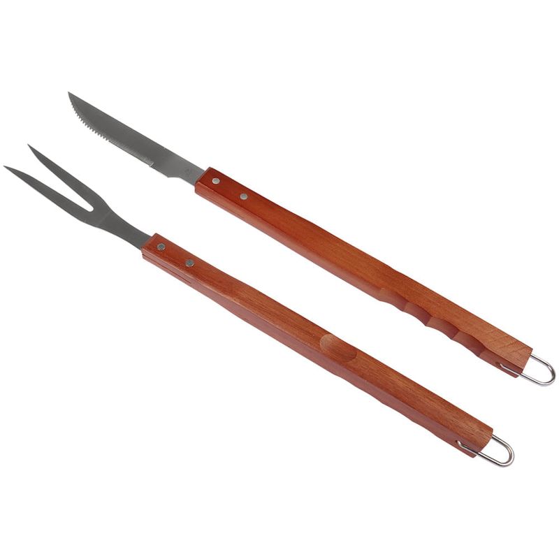 Kit-Para-Churrasco-Inox-Cabo-de-Madeira-Grande-2-Pecas-Bel
