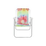 Cadeira-de-Praia-Alta-Em-Aluminio-Tie-Dye-Bel