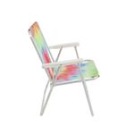 Cadeira-de-Praia-Alta-Em-Aluminio-Tie-Dye-Bel