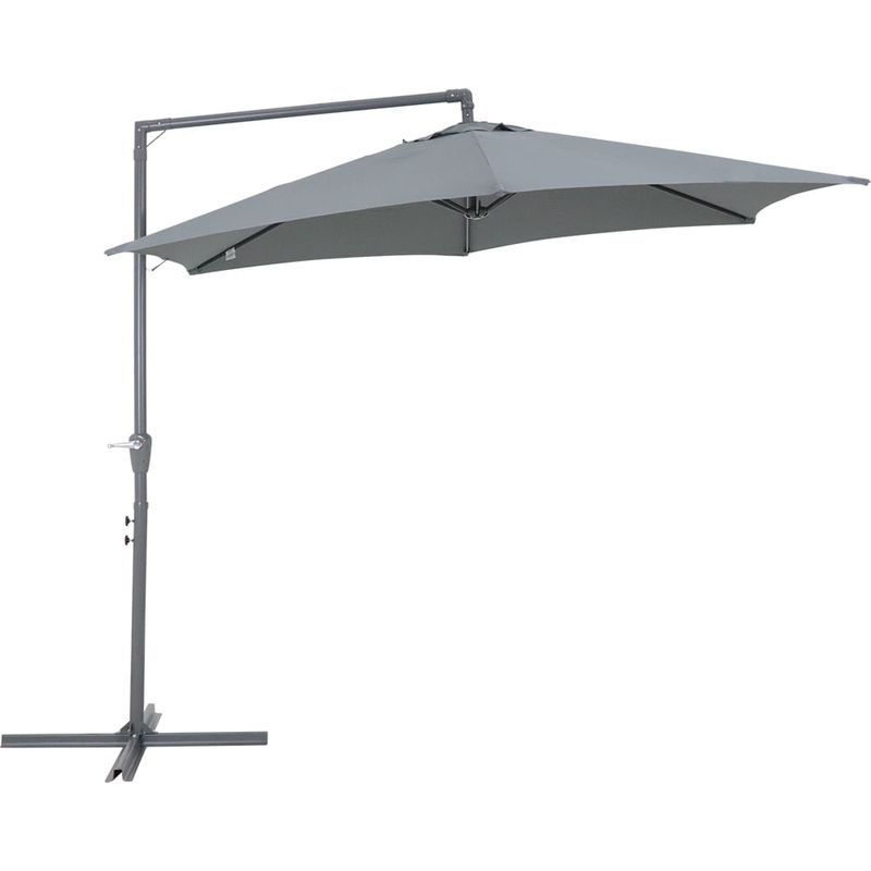 Ombrellone-Veneza-Suspenso-3m-Cinza-Bel-