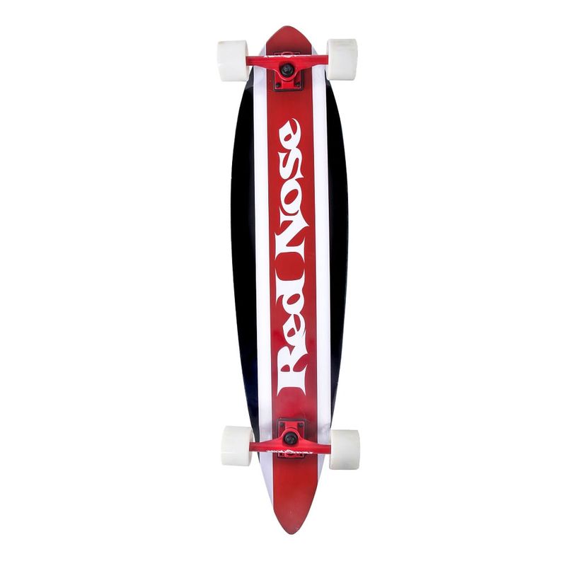Longboard-Red-Nose-Stripes-Bel-
