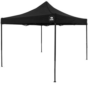 Tenda Gazebo Dobrável Pagoda 3m x 3m Oxford Preta Bel