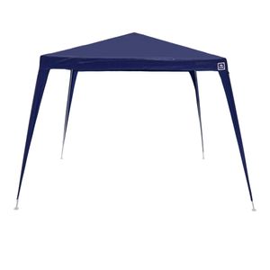 Tenda Gazebo Tubular 3m x 3m Polietileno Azul Bel