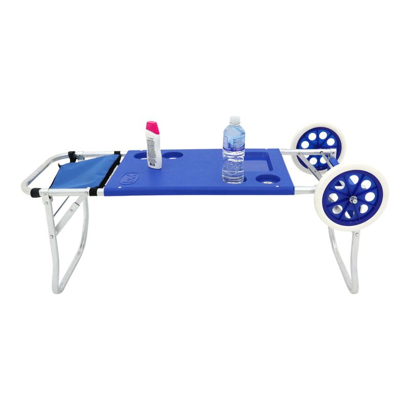 Carrinho-Mesa-Para-Praia-Aluminio-com-Bolsa-Azul-Bel