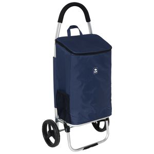 Carrinho Bolsa Térmica com Rodinhas Azul Bel